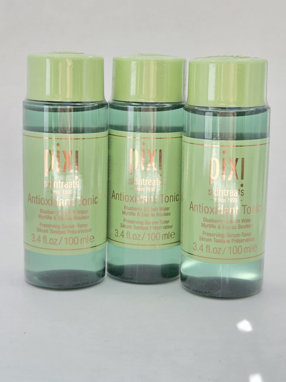 Pixi Antioxidant Tonic Trio - $56 Retail - 3 Full Size Toners